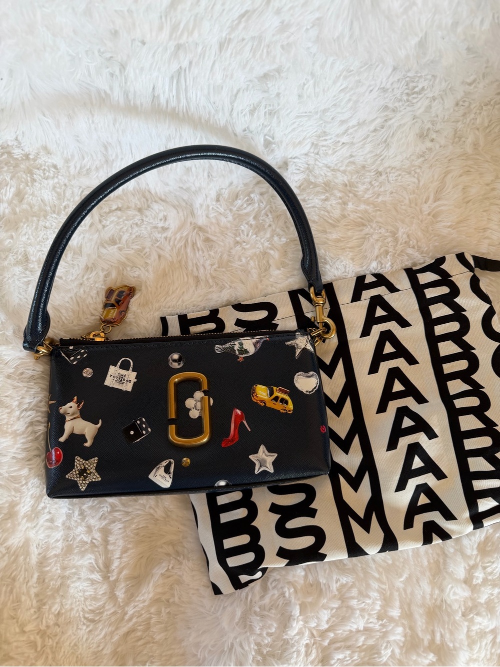 Brand New Marc Jacobs The Trinket Snapshot Convertible Shoulder Bag